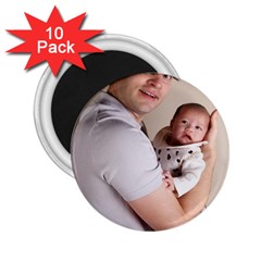 Father And Son Hug 2 25  Magnet (10 Pack) by ironman2222