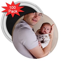 Father And Son Hug 3  Magnet (100 Pack) by ironman2222