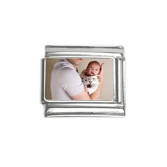 Father And Son Hug Italian Charm (9mm)