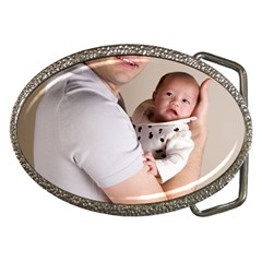 Father And Son Hug Belt Buckle by ironman2222