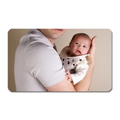 Father And Son Hug Magnet (rectangular) by ironman2222