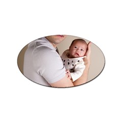 Father And Son Hug Sticker Oval (10 Pack) by ironman2222