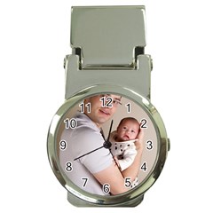 Father And Son Hug Money Clip Watch by ironman2222