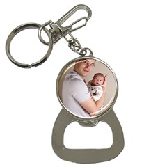 Father And Son Hug Bottle Opener Key Chain by ironman2222