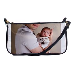 Father And Son Hug Shoulder Clutch Bag by ironman2222