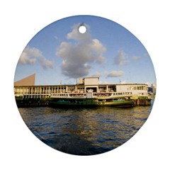 Hong Kong Ferry Ornament (Round)