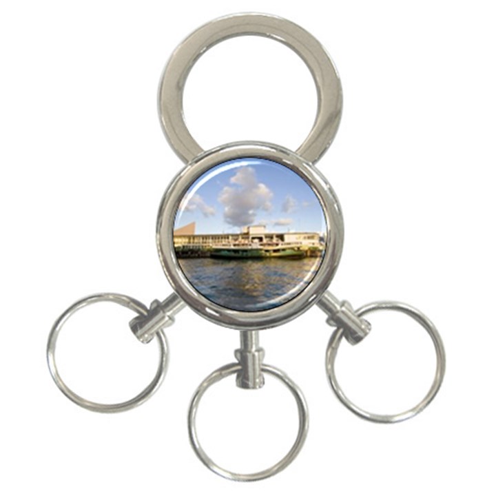 Hong Kong Ferry 3-Ring Key Chain