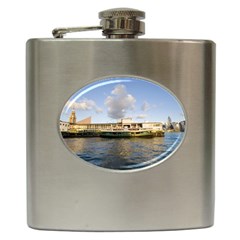 Hong Kong Ferry Hip Flask (6 Oz) by swimsuitscccc