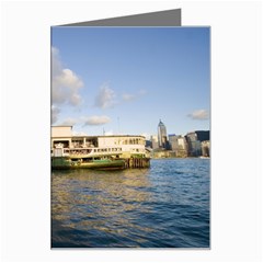 Hong Kong Ferry Greeting Card by swimsuitscccc