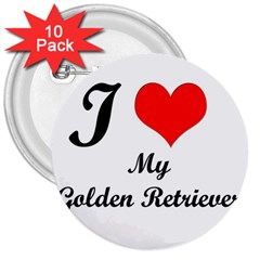 I Love Golden Retriever