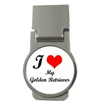 I Love Golden Retriever Front