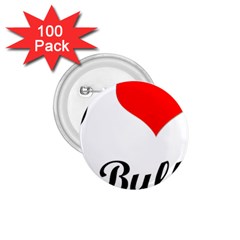 I-love-my-bulldog 1 75  Button (100 Pack)  by swimsuitscccc