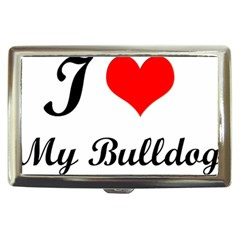 I-love-my-bulldog Cigarette Money Case