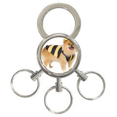 Dog-photo 3-ring Key Chain