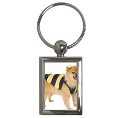 Dog-photo Key Chain (rectangle) by swimsuitscccc