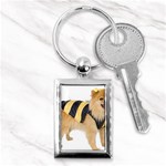 dog-photo Key Chain (Rectangle) Front