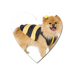 Dog-photo Magnet (heart) by swimsuitscccc