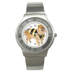 Dog-photo Stainless Steel Watch by swimsuitscccc