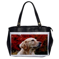 Dog-photo Cute Oversize Office Handbag (one Side) by swimsuitscccc