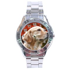 Dog-photo Cute Stainless Steel Analogue Men’s Watch