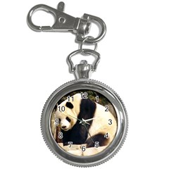 Giant Panda National Zoo Key Chain Watch by rainbowberry