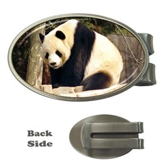 Giant Panda National Zoo Money Clip (oval) by rainbowberry