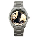 Giant Panda National Zoo Sport Metal Watch Front