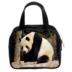 Giant Panda National Zoo Classic Handbag (two Sides) by rainbowberry