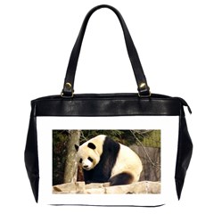 Giant Panda National Zoo Oversize Office Handbag (two Sides) by rainbowberry