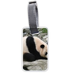 Giant-panda-water Luggage Tag (one Side)