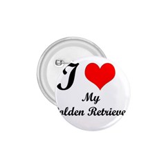 I Love My Golden Retriever 1 75  Button by ArtsCafecom3