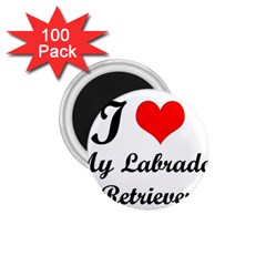 I Love My Labrador Retriever 1 75  Magnet (100 Pack) 