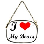 I Love My Boxer Chain Purse (One Side) Front