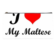 I Love My Maltese Pencil Case by happyc