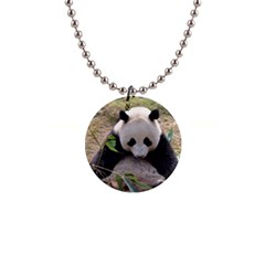 Big Panda 1  Button Necklace by dropshipcnnet