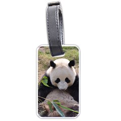 Big Panda Luggage Tag (one Side) by dropshipcnnet