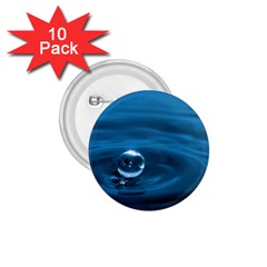 Water Drop 1 75  Button (10 Pack) 