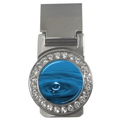 Water Drop Money Clip (cz) by knknjkknjdd