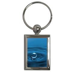 Water Drop Key Chain (rectangle) by knknjkknjdd