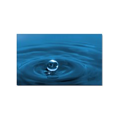 Water Drop Sticker (rectangular)