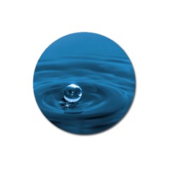 Water Drop Magnet 3  (round) by knknjkknjdd