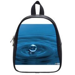 Water Drop School Bag (small) by knknjkknjdd