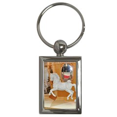 White Horse Key Chain (rectangle)