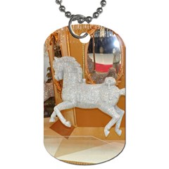 White Horse Dog Tag Dog Tag Dog Tags (two Sides)