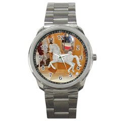 White Horse Sport Metal Watch