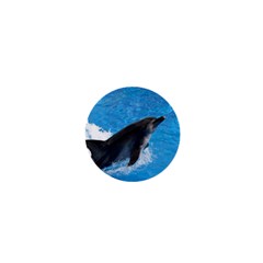 Swimming Dolphin 1  Mini Magnet