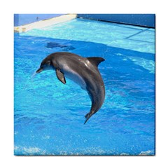 Jumping Dolphin Tile Coaster