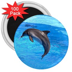 Jumping Dolphin 3  Magnet (100 Pack) by dropshipcnnet