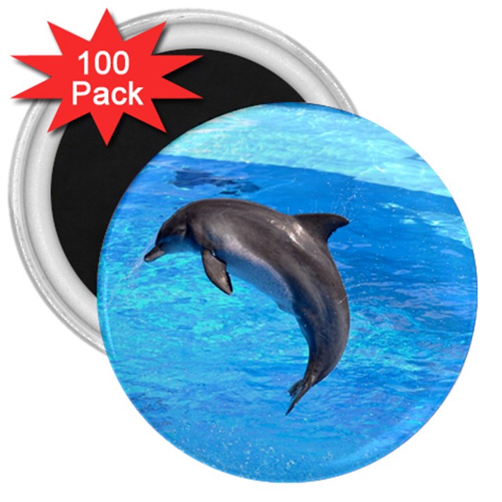 Jumping Dolphin 3  Magnet (100 pack)