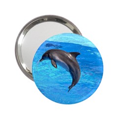 Jumping Dolphin 2 25  Handbag Mirror by dropshipcnnet